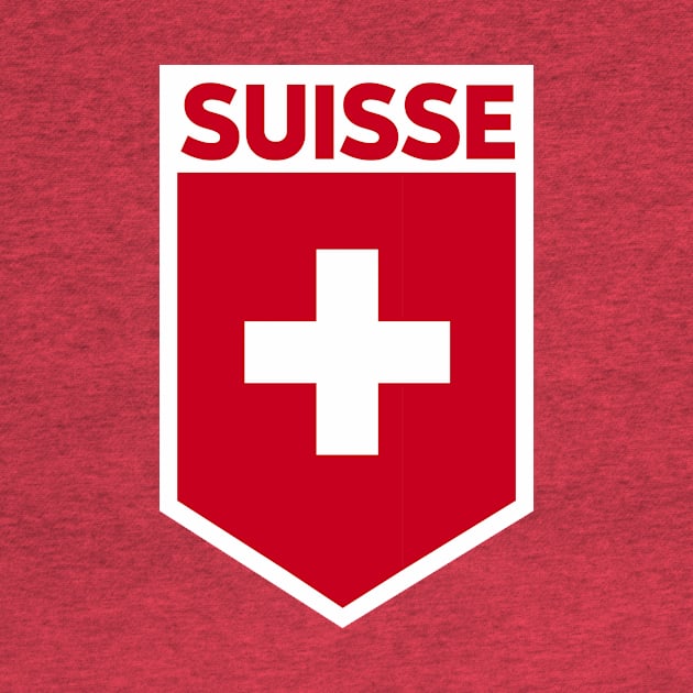 Switzerland Flag Emblem by SLAG_Creative